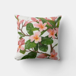 Almofada Flores Rosa Frangipani