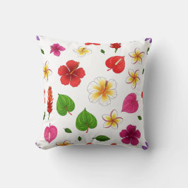 Almofada Flores Tropicais do Havaí