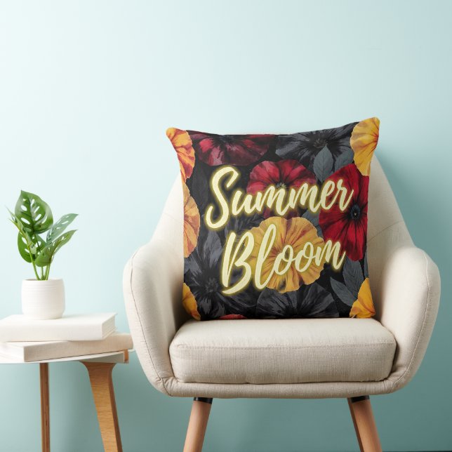Almofada Florescer de Verão (Cadeira)