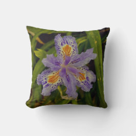 Almofada florescer em roxo