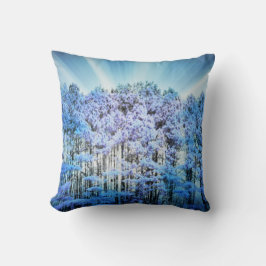 Almofada Floresta Azul Espero Brilhar
