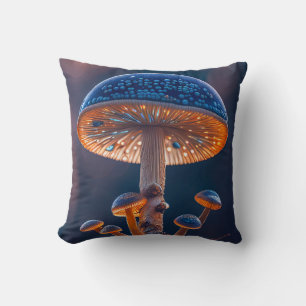 Almofada Floresta Mushroom Calm Tranquil Natureza Pacífica