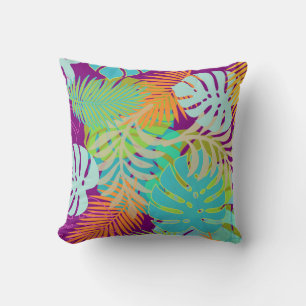 Almofada Floresta Tropical PixDezines/monstera/fundo diy