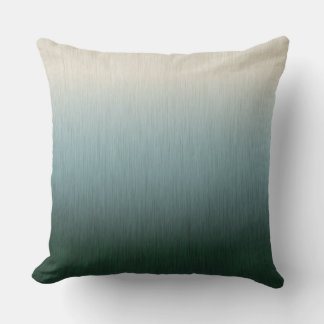 Almofada Floresta Verde Creme Ombre