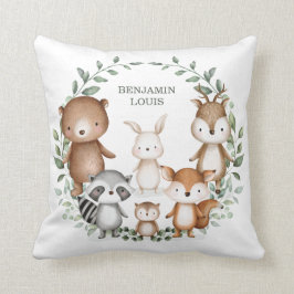 Almofada Florestas de Madeira de Whimsical