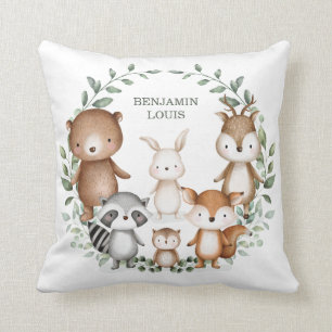 Almofada Florestas de Madeira de Whimsical