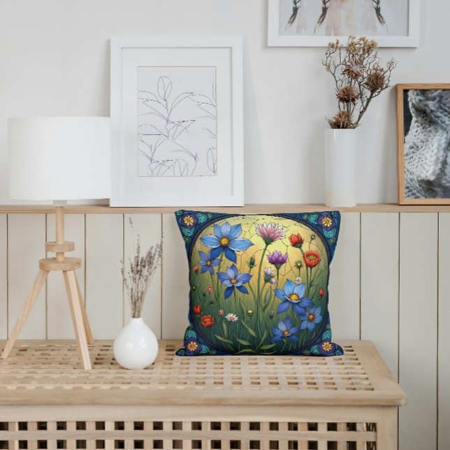 Almofada Florestas De Vidro Manchas (Criador carregado)