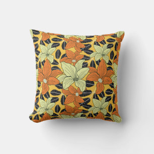 Almofada Flórida do estilo moderno, abstrato, decorativa