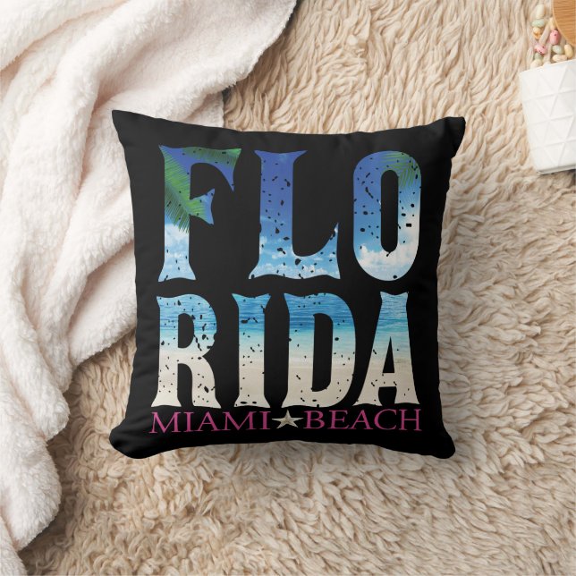 Almofada Flórida, Miami Beach (Cobertor)