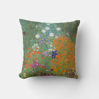 Almofada Flower Garden by Gustav Klimt