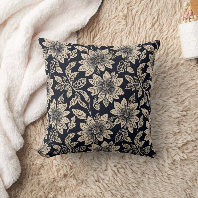 Almofada Flower Throw Pillow (Cobertor)