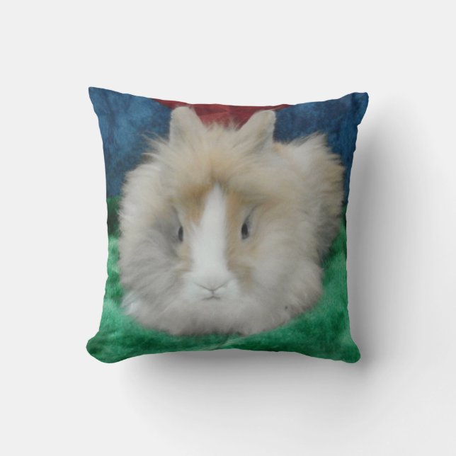 Almofada Fluffy Lionhead Pet Bunny Rabbit (Frente)