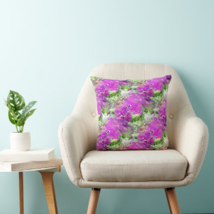 Almofada Fluindo Petunias.....