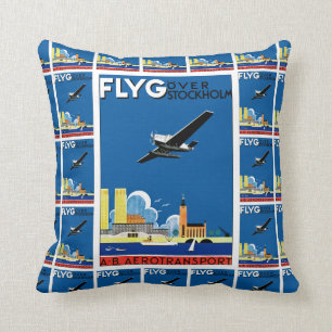 Almofada Flyg sobre Éstocolmo