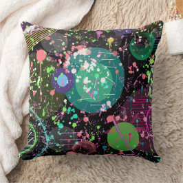 Almofada Flying Through Space: A Maximalist Abstract 