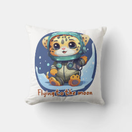 Almofada Flying to the moon