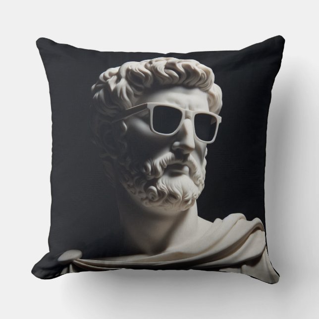 Almofada Foco de mármore (Frente)