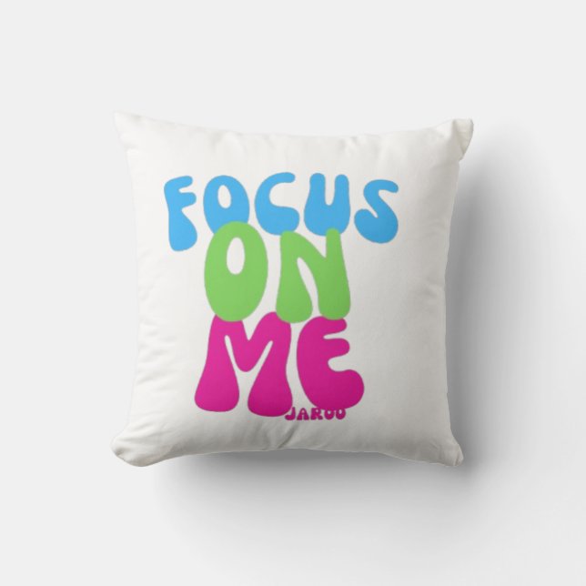 Almofada Foco Em Mim (Frente)
