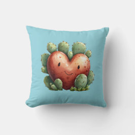 Almofada Fofo Moderno Romântico Chic Suculento Coração