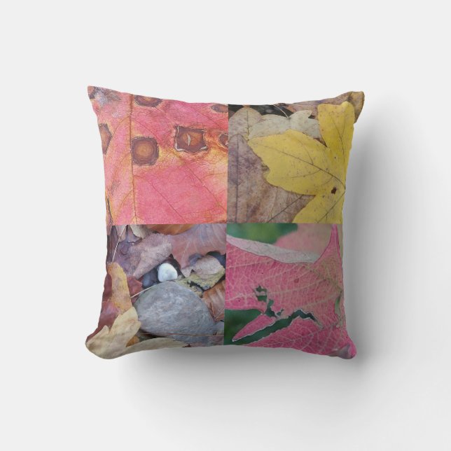 Almofada Folha travesseiro decorativo (Frente)