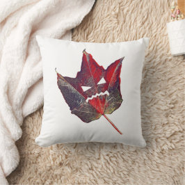 Almofada Folhagem do outono de Halloween Foliage Folha de F