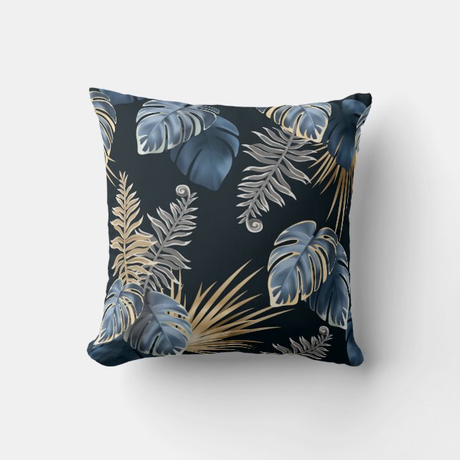 Almofada Folhagem Tropical (Frente)