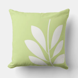 Almofada folhas de abstrato