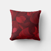 Folhas de Abstrato vermelho escuro