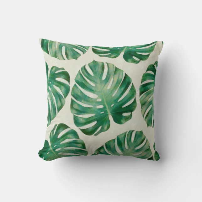 Almofada Folhas de Monstera (Frente)