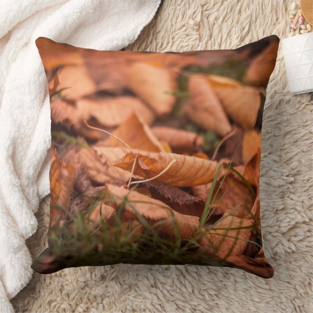 Almofada Folhas de outono (Cobertor)