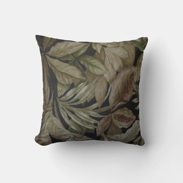 ALMOFADA FOLHAS DE PALMAS TROPICAIS (Frente)