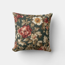 Folhas De Vintage Elegante Italianas, Flores