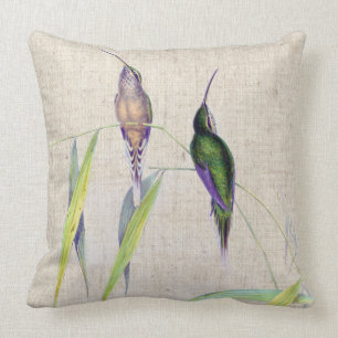 Almofada Folhas do bambu dos animais dos animais selvagens