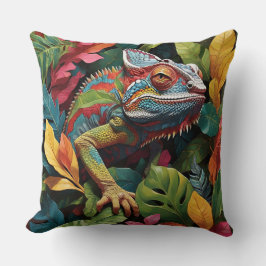 Almofada Folhas e cores do Lagarto