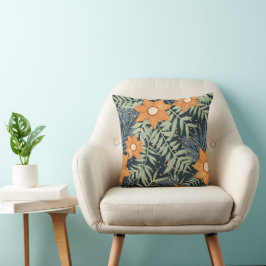 Almofada Folhas Florais Tropicais Personalizadas