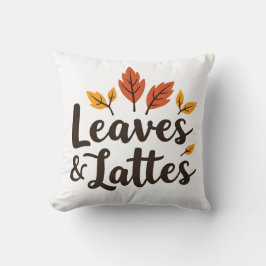 Almofada Folhas & Lattes
