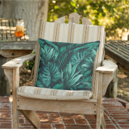 Almofada Folhas tropicais