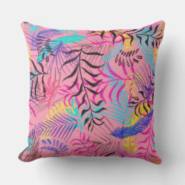 Almofada Folhas tropicais