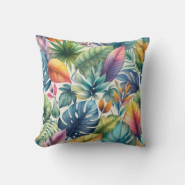 Almofada Folhas Tropicais Bonitas