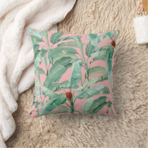 Folhas Tropicais de Banana de Cor Moderna Cor de Á