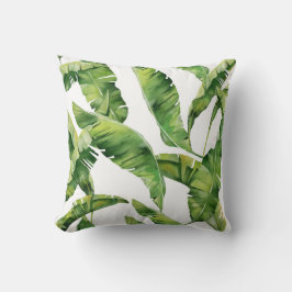 Almofada Folhas verdes