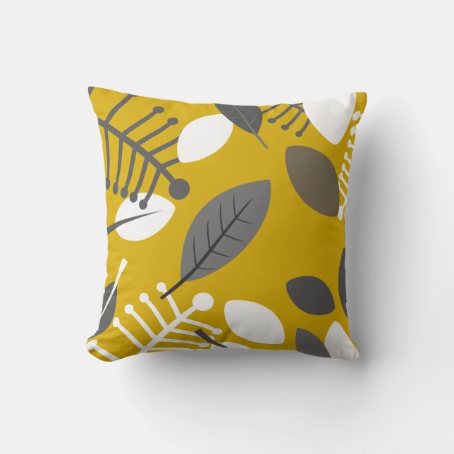 Almofada Foliage Ochre (Frente)