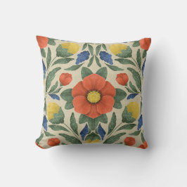 Almofada Folk Art Floral Cushion