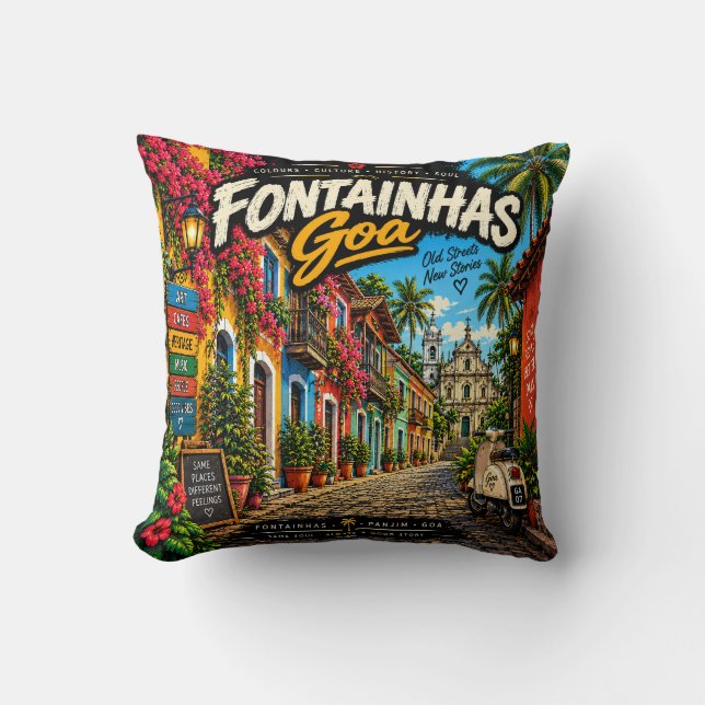 Almofada Fontainhas  (Frente)
