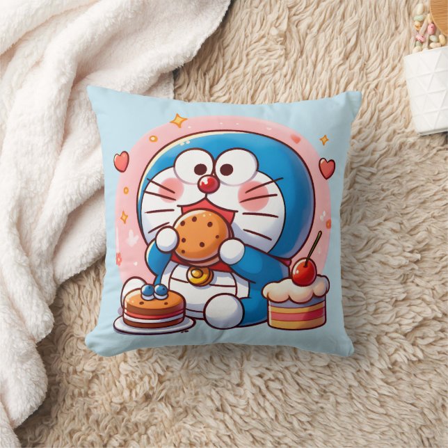 Almofada Foodie Doraemon (Cobertor)