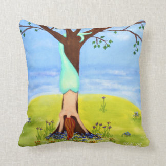 Almofada "Fora arte da fantasia da sereia da água"