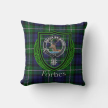 Forbes Scottish Clan Tartan & Crest