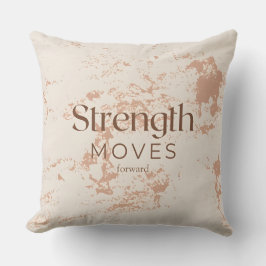 Almofada Força avança Travesseiro Inspiracional