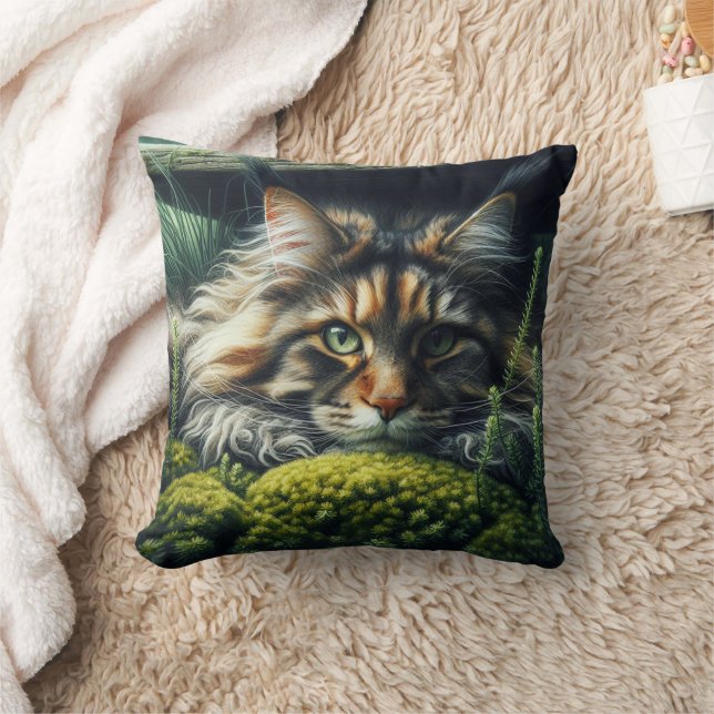 Almofada Forest Guardian Feline (Cobertor)