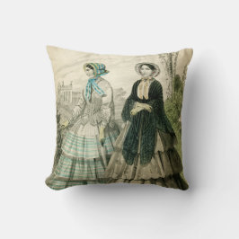 Almofada Forma bonita do Victorian do vintage